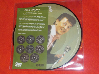 GENE VINCENT - Temptation Baby - LP 2017 rockabilly MINT