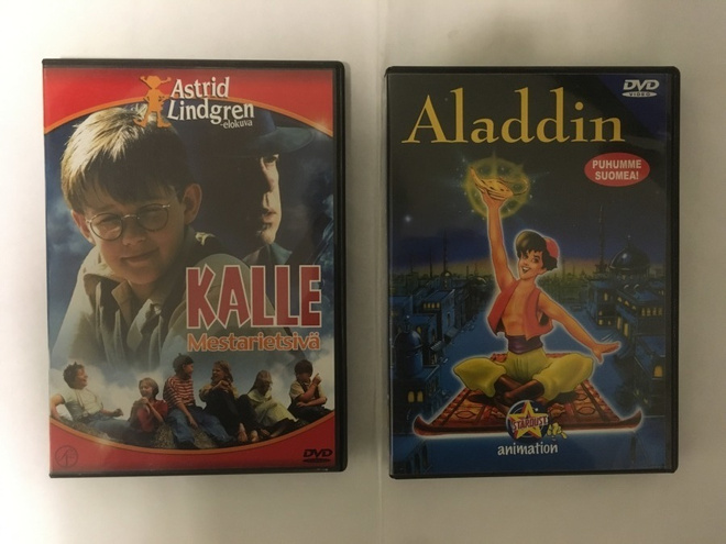 Astrid Lindgren ja Aladdin (lastenkuvat 2-kpl.)