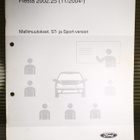 Ford Fiesta 2002.25 (11/2004-) Mallimuutokset, ST ja Sport - pikkukuva 1