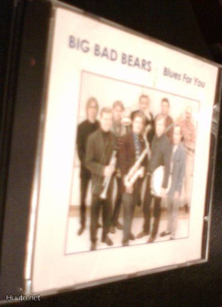 BIG BAD BEARS: Blues for you CD (Sis.postikulut)