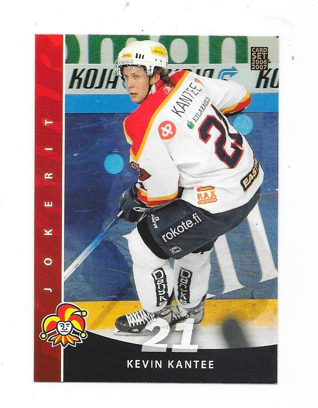 2006-07 CardSet #56 Kevin Kantee Jokerit