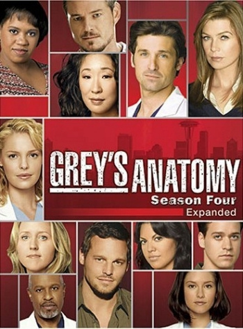 Greys Anatomy - Greyn anatomia kausi 4 (DVD)