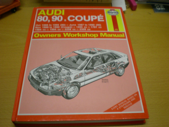 Audi 80, 90 & Coupe Owners Workshop Manual