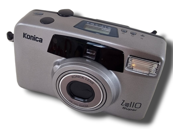 Filmikamera (Konica Z-up 110 Super)