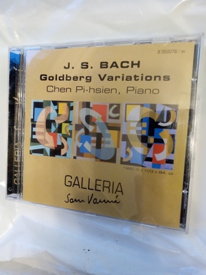 CD J. S. Bach - Goldberg Variations -Chen Pi-hsien, piano