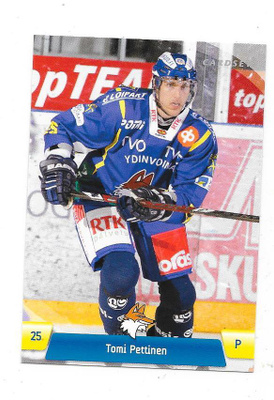 2011-12 CardSet #99 Tomi Pettinen , Lukko