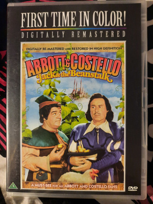 ABBOTT & COSTELLO DVD JAAKKO JA PAVUNVARSI