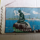 Kööpenhamina vintage kangasmerkki - pikkukuva 1
