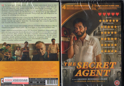 (UUTUUS) secret agent (2025) (22 840) UUSI -FI- DVD 2025