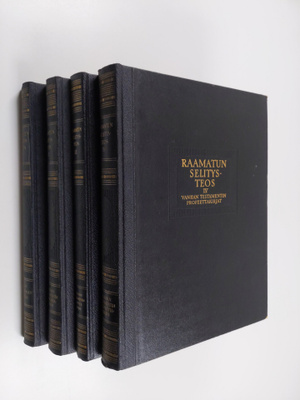 A. F. Puukko : Raamatun selitysteos 1-4