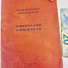 VANHA Käsikirja Auto Hillman Husky Commoer Cob 1961 + muuta - pikkukuva 1