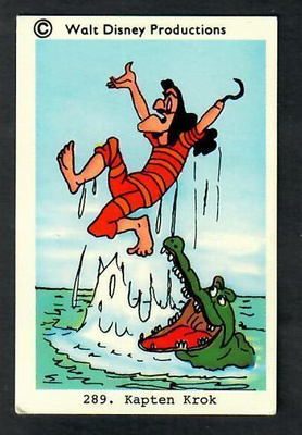 Keräilykuva - Disney - Kapten Krok 289 - Kapteeni Koukku