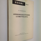 R. Tuomikoski : Asemoisilmaustemme luokittelusta - pikkukuva 1