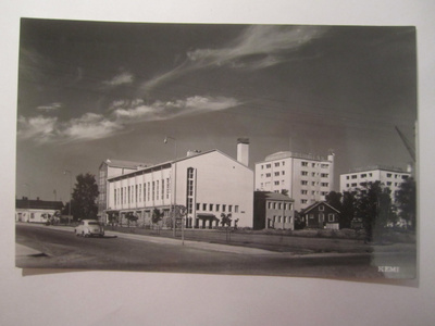 VANHA Postikortti Lappi Kemi 1950-l  Alkup.Mallikappale
