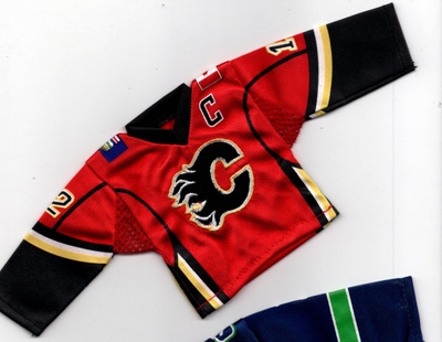 Jarome Iginla Calgary 07-08 Upper Deck Mini Jersey