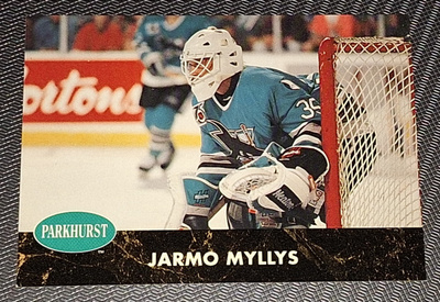 Jarmo Myllys 1991-92 Parkhurst #162