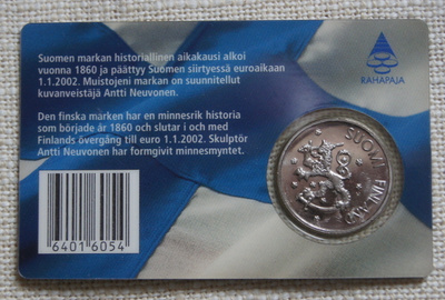 Muistojeni markka 2001