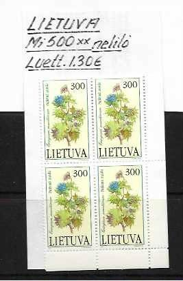 LIETUVA Mi 500**nelilö  luett.1,30€