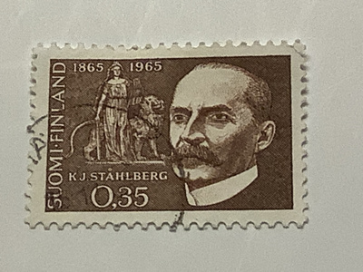 595 / 1965 K.J.Ståhlberg o leimattu