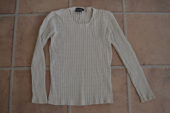 Premoda ruskea neulepaita naiselle, S
