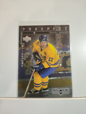 1998-99 Upper Deck Black Diamond #109 Daniel Sedin