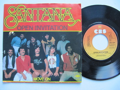 Santana Open Invitation 7" sinkku