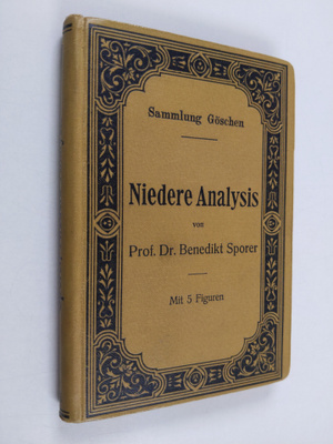 Benedikt Sporer : Niedere Analysis