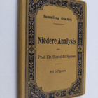 Benedikt Sporer : Niedere Analysis - pikkukuva 1