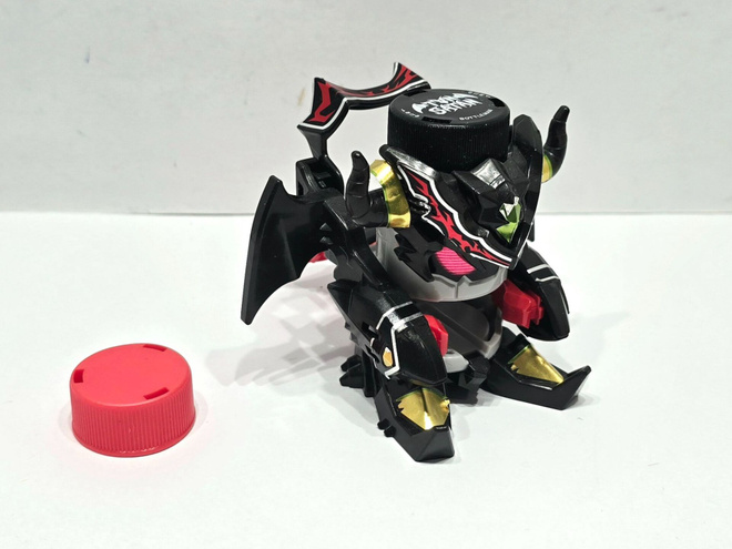 Takara Tomy Cap Revolution Bottleman Tan Satan