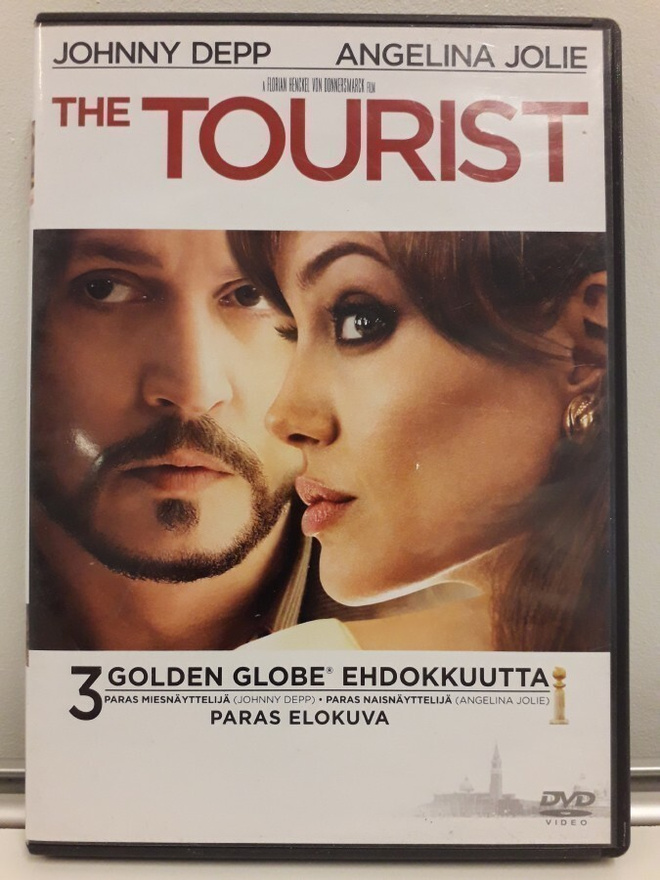 Tourist,The (Depp, Jolie, dvd)