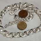 Silver Plated Kanadalainen panssari kaulakoru Silver plated - pikkukuva 2