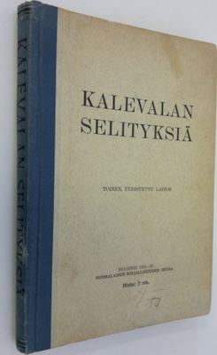 Aukusti Robert Niemi : Kalevalan selityksiä