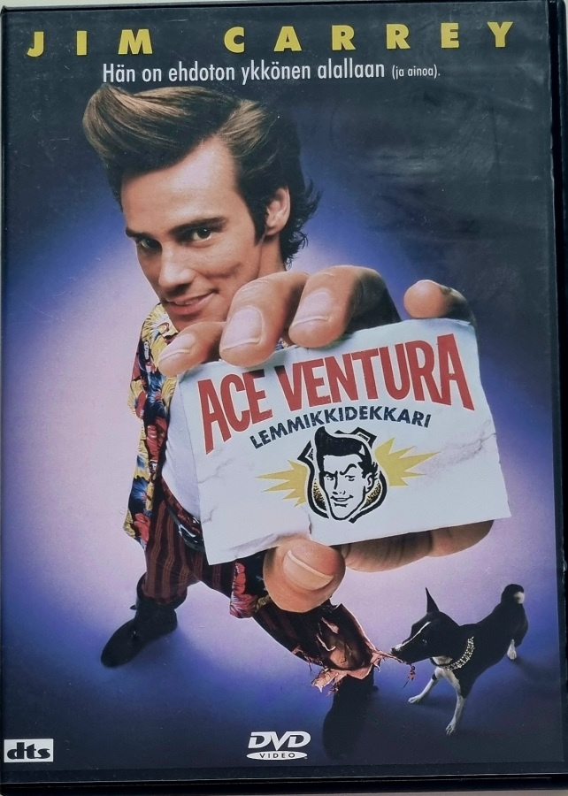 ACE VENTURA  -LEMMIKKIDEKKARI DVD