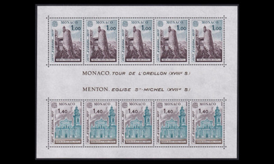 Monaco 1273-4BL11 ** Europa (1977)