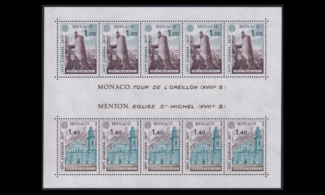 Monaco 1273-4BL11 ** Europa (1977)