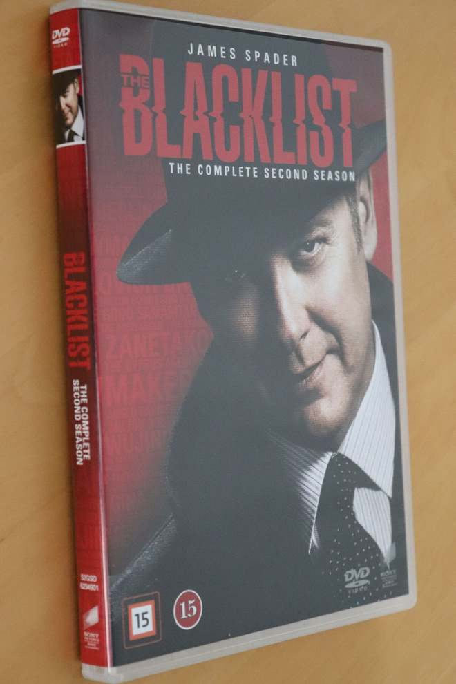 5DVD The Blacklist 2 kausi ( 2014-2015 )