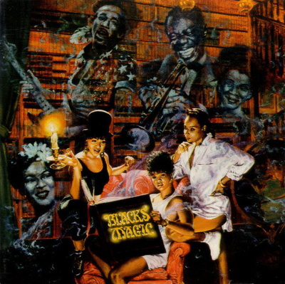 Salt-N-Pepa (CD+1) Blacks' Magic HYVÄ KUNTO!!