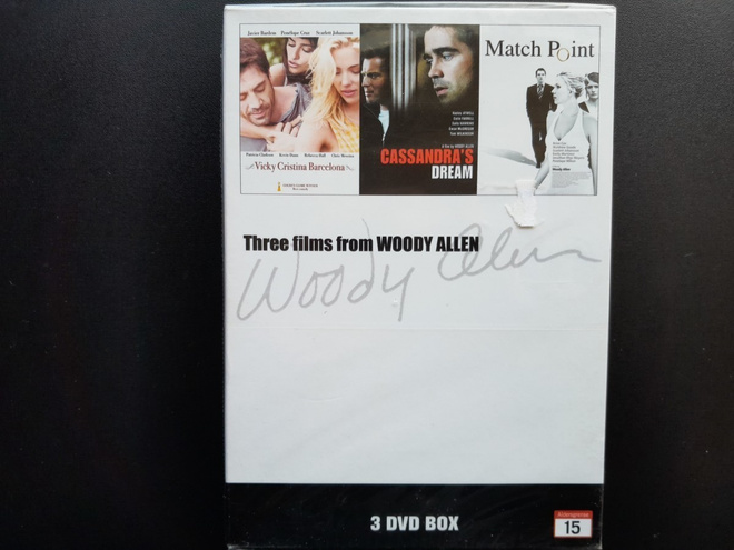 DVD: Woody Allen 3xDVD Box. UUSI AVAAMATON