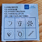 Sydän lasikoriste Nuutajärvi/Arabia, Finn Crystal - pikkukuva 5
