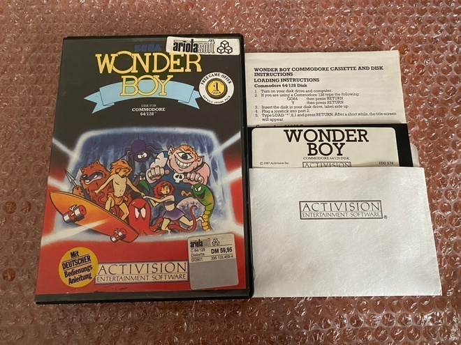 Commodore 64 / C64 Wonderboy