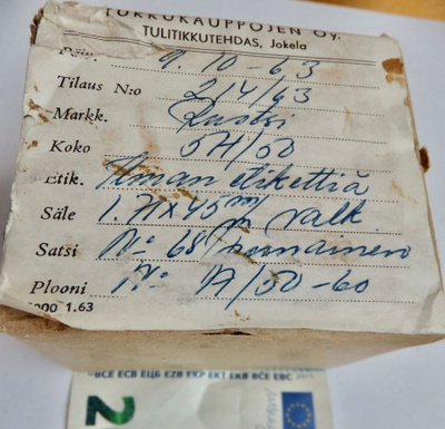 Täysi Puntti 10 Askia Tulitikut Jokela 1963