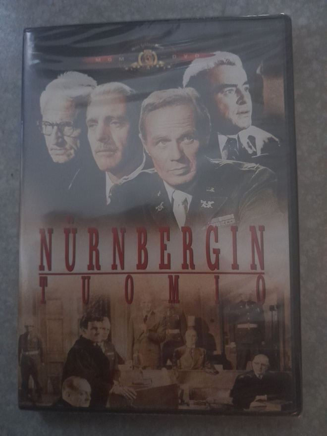 Nurnbergin tuomio dvd,burt lancaster