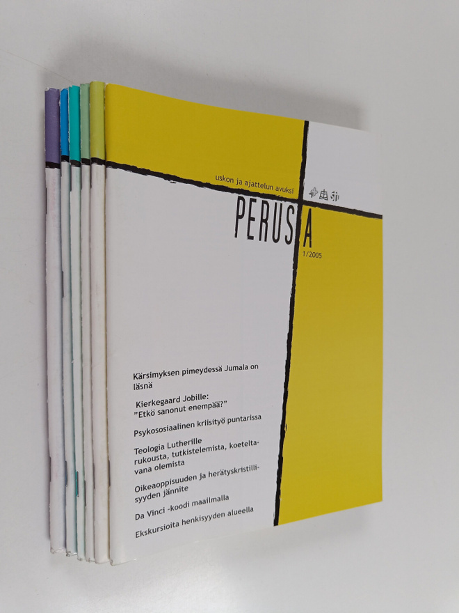 Perusta vuosikerta 2005 (6 numeroa) - uskon ja ajattelun ...
