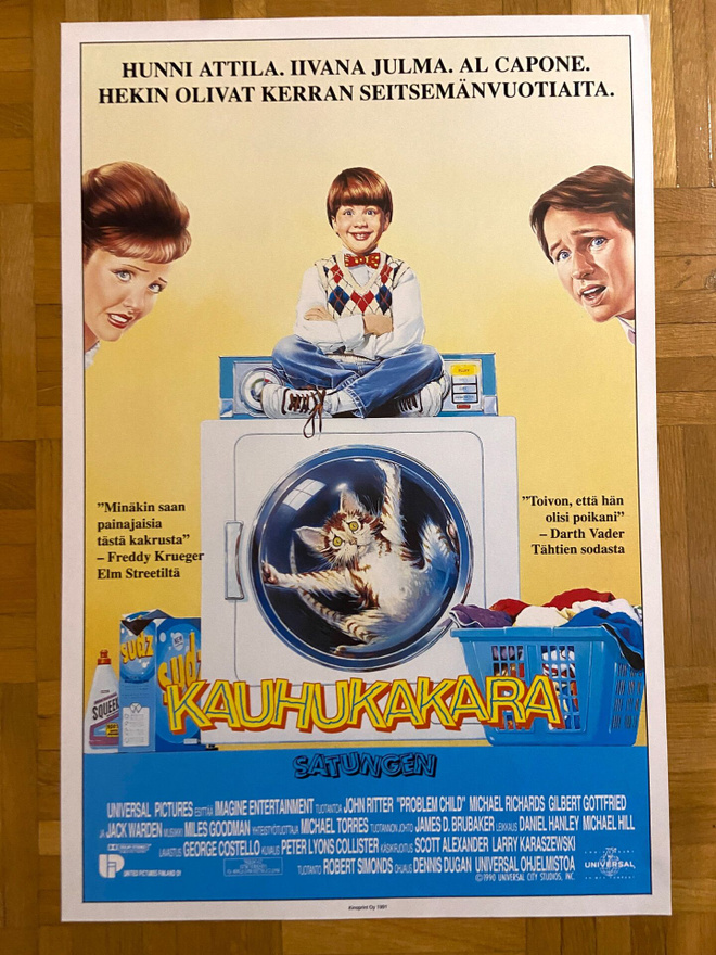 Vanha elokuvajuliste: Kauhukakara