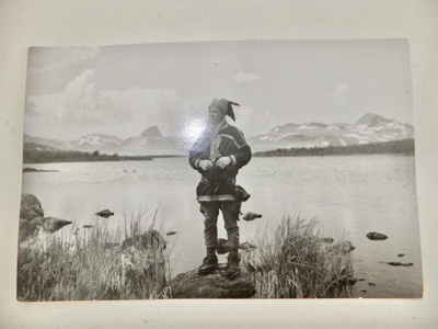 VANHA Postikortti Lappi Kilpisjärvi 1930-l