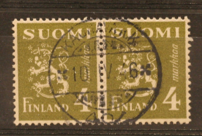 # 23248 # Kauhava kk 10.IV.46 - M-30 4 mk pari