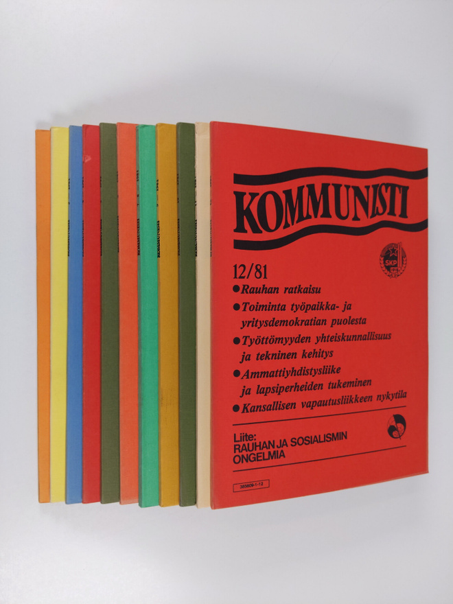 Kommunisti vuosikerta 1981 (1-12)