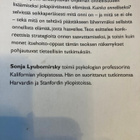 SONJA LYUBOMIRSKY: KUINKA ONNELLISEKSI? - pikkukuva 2