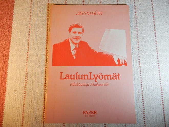 SEPPO HOVI : LAULUNLYÖMÄT - VIIHDELAULUJA SEKAKUOROLLE