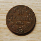 10 Penniä 1865 Aleksanteri II - pikkukuva 1